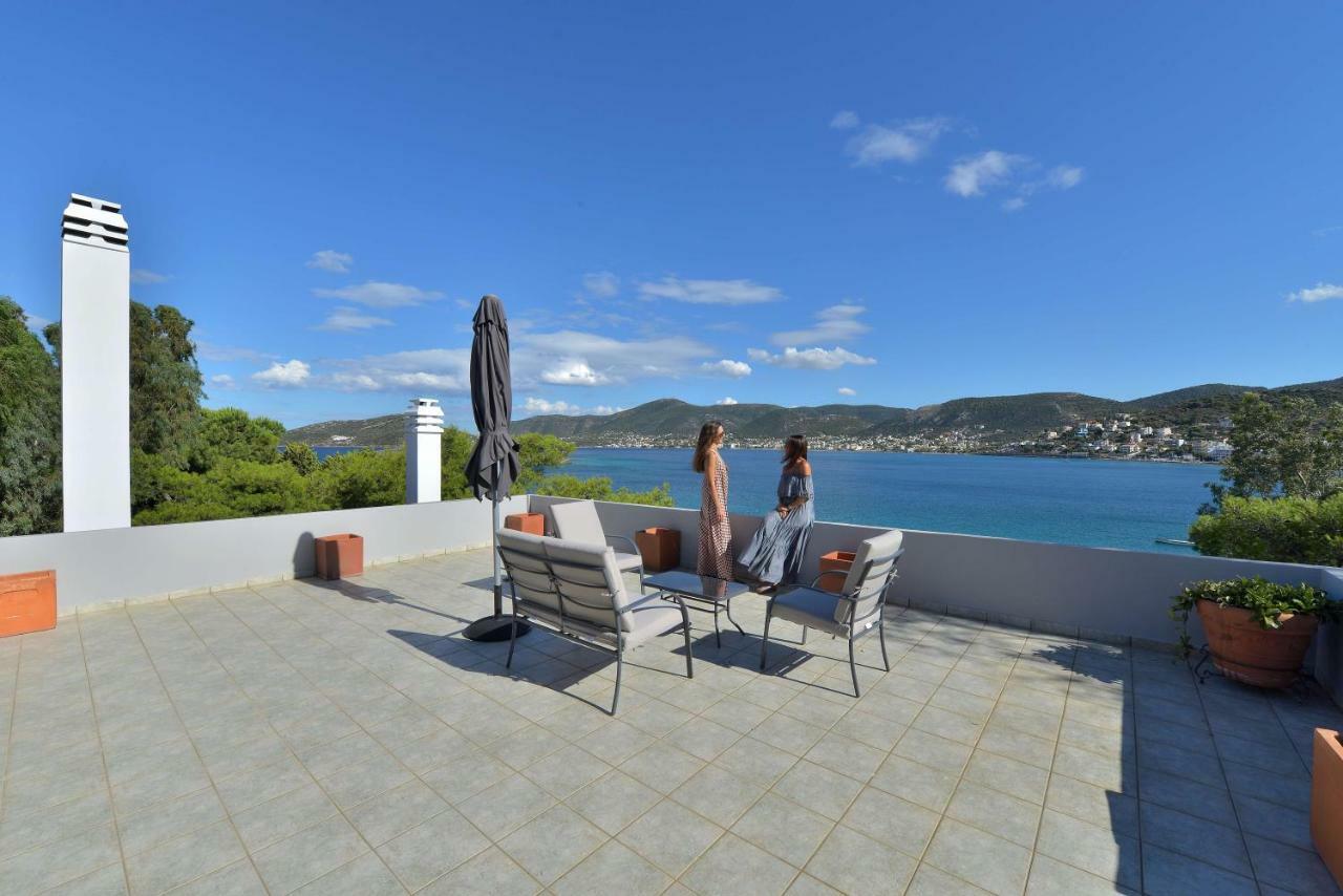 Villa PortoMare Pórto Ráfti Esterno foto