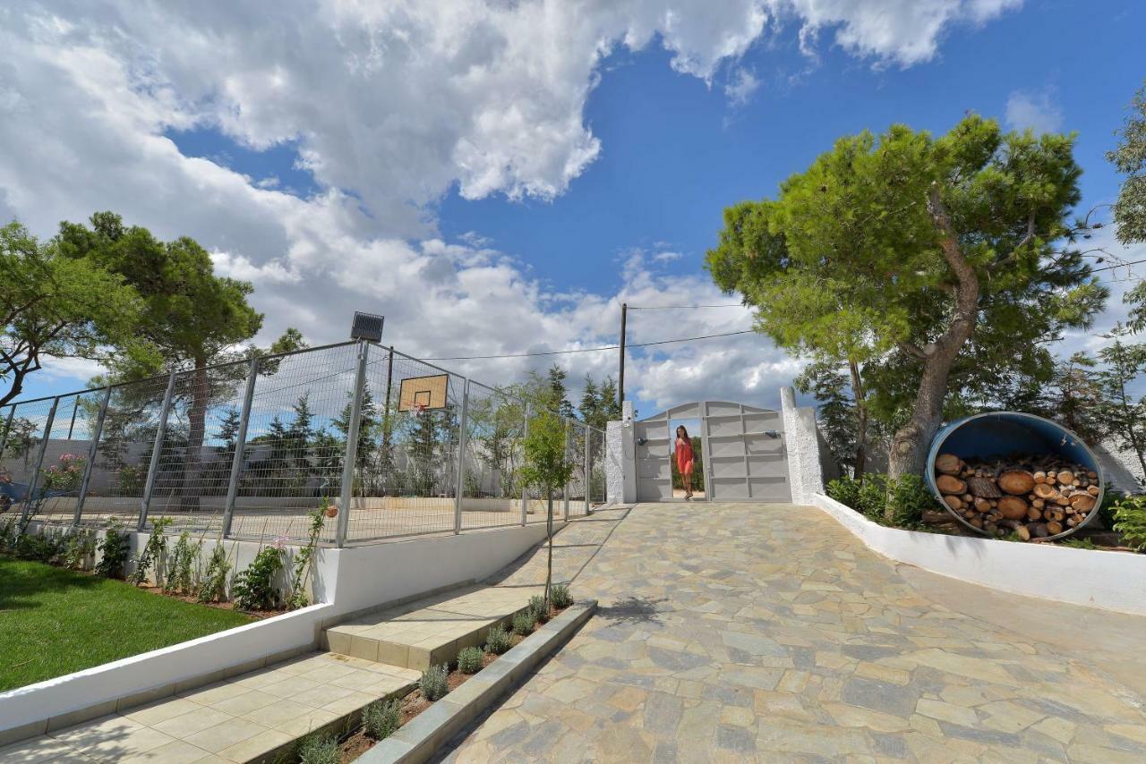 Villa PortoMare Pórto Ráfti Esterno foto