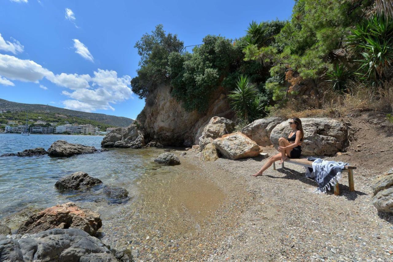 Villa PortoMare Pórto Ráfti Esterno foto