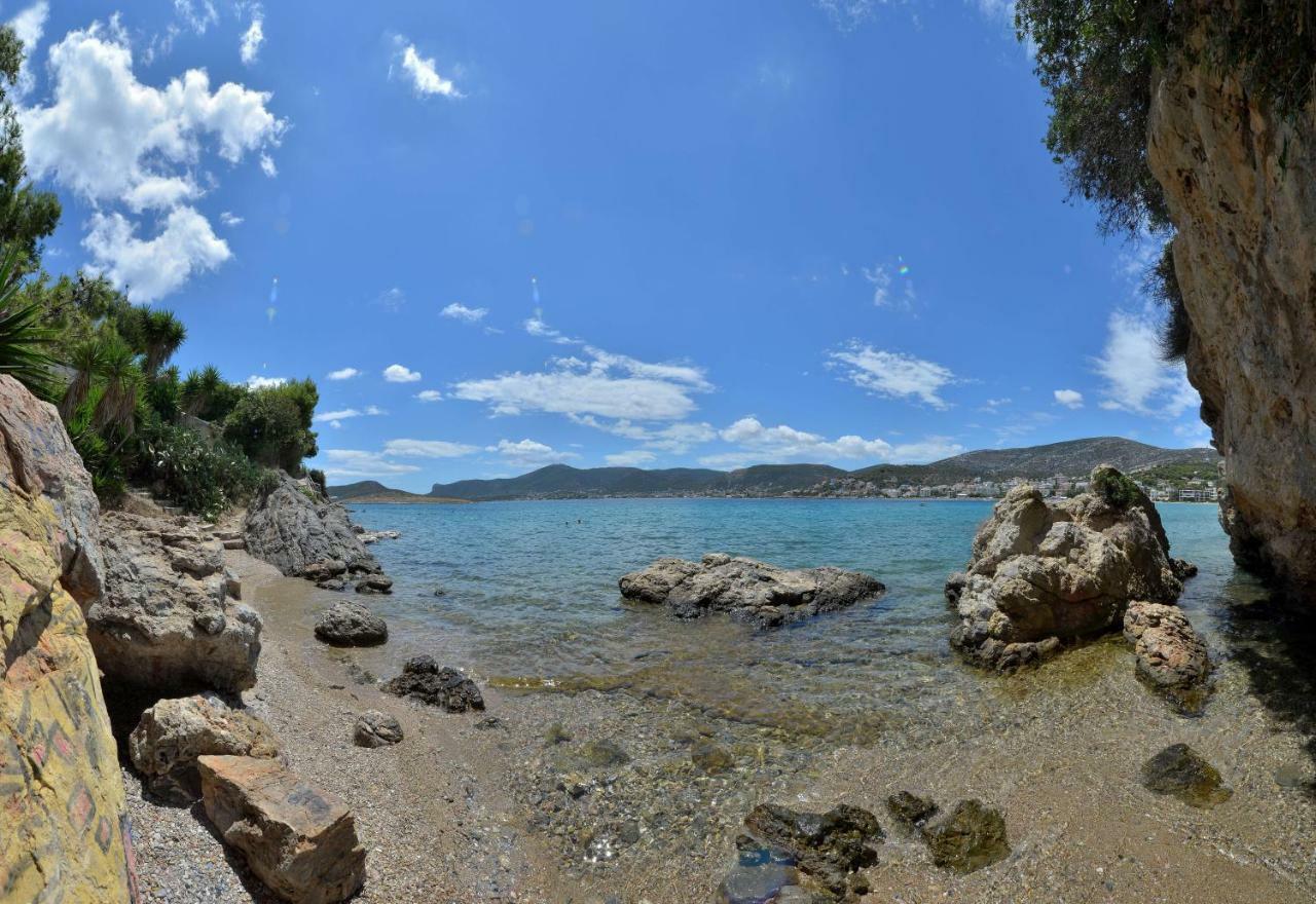Villa PortoMare Pórto Ráfti Esterno foto
